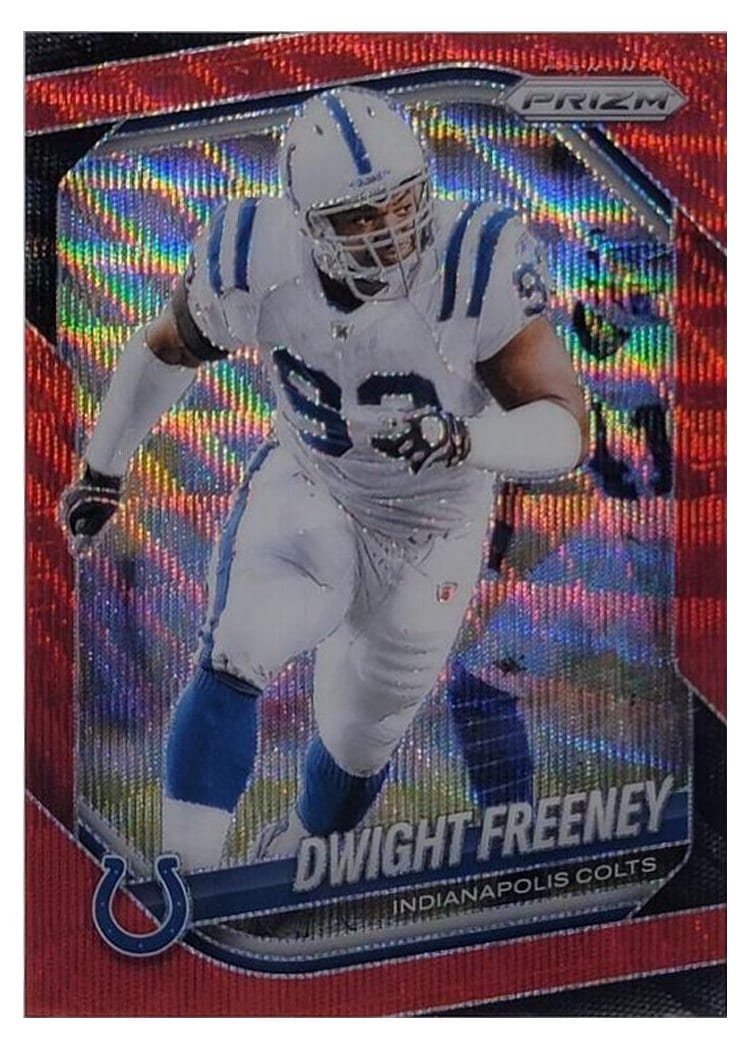 2025 Panini Prizm Base Set Dwight Freeney #120 card