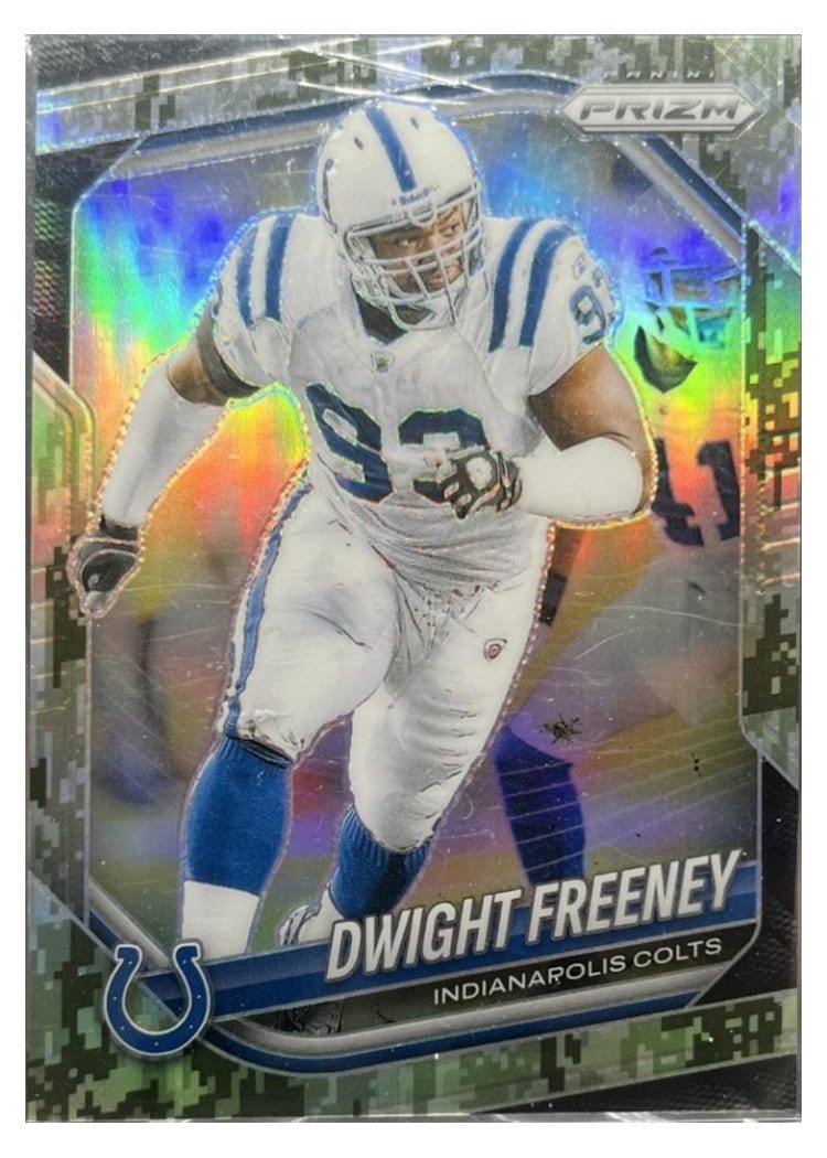 2025 Panini Prizm Base Set Dwight Freeney #120 card