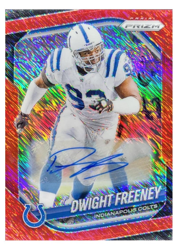 2025 Panini Prizm Base Set Dwight Freeney #120 card