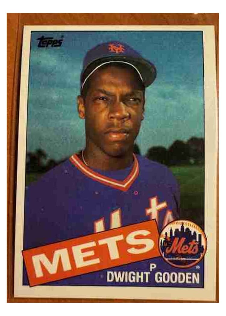1985 Topps Base Set Dwight Gooden #620 card