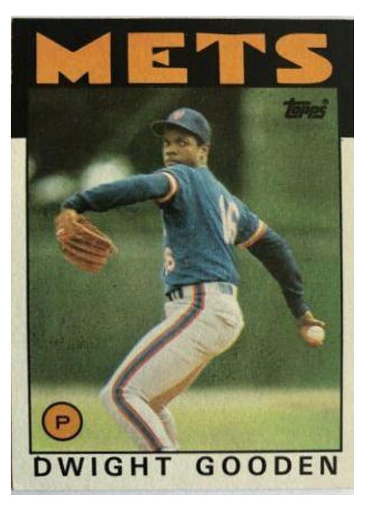1986 Topps Dwight Gooden #250 card