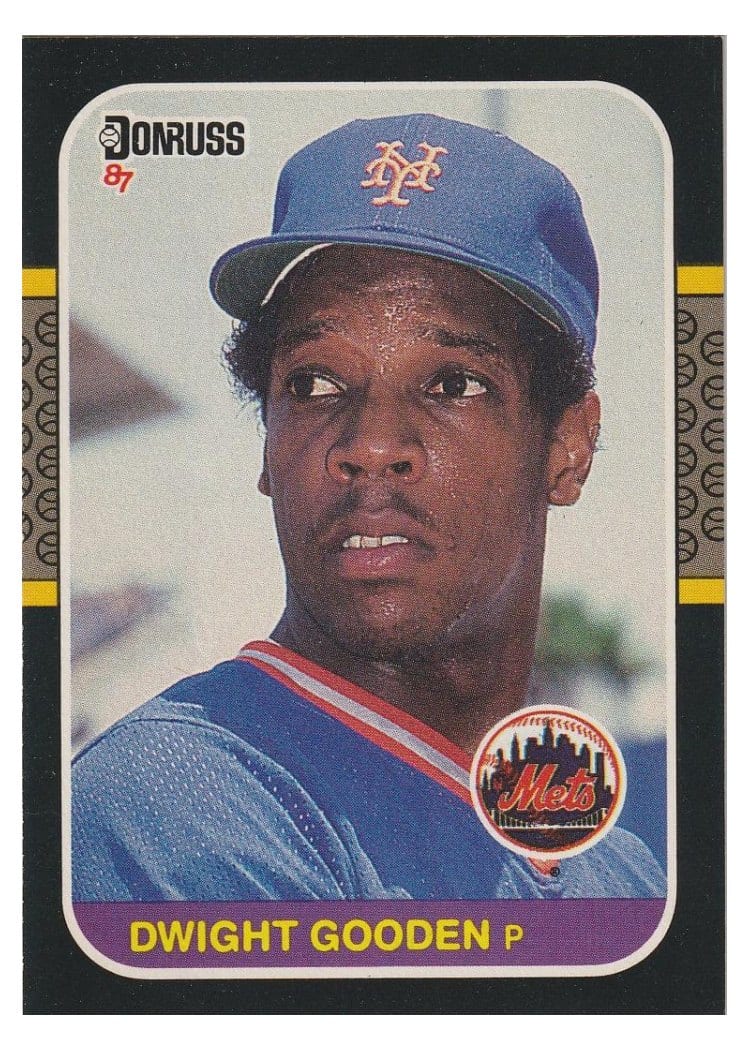 1987 Donruss Dwight Gooden #199 card