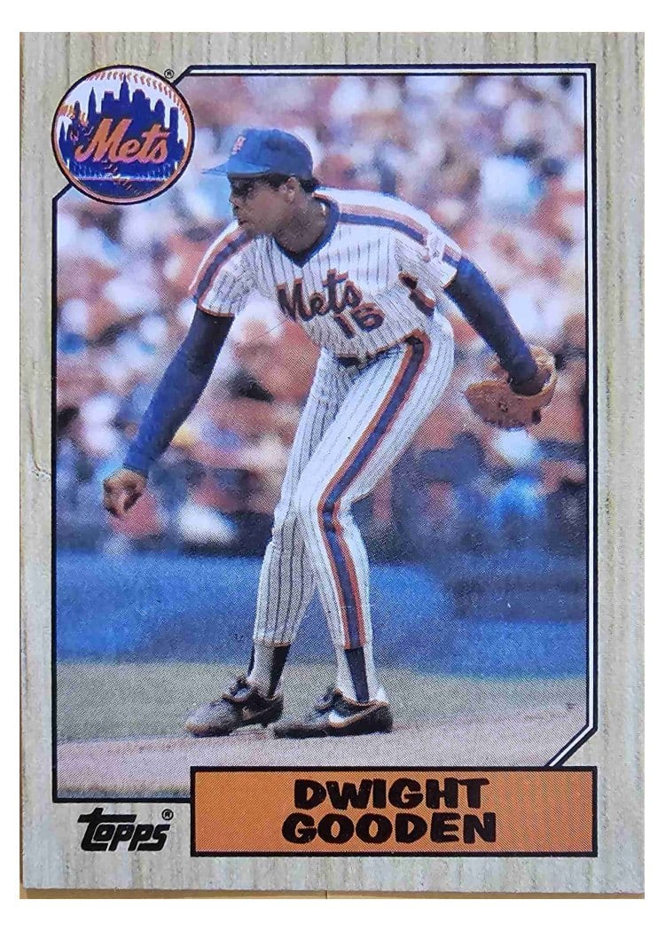 1987 Topps Base Set Dwight Gooden #130 card