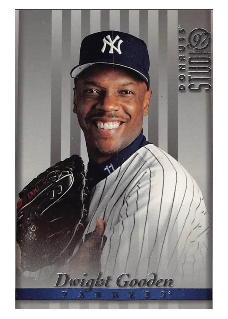 1997 Donruss Studio Dwight Gooden #76 card