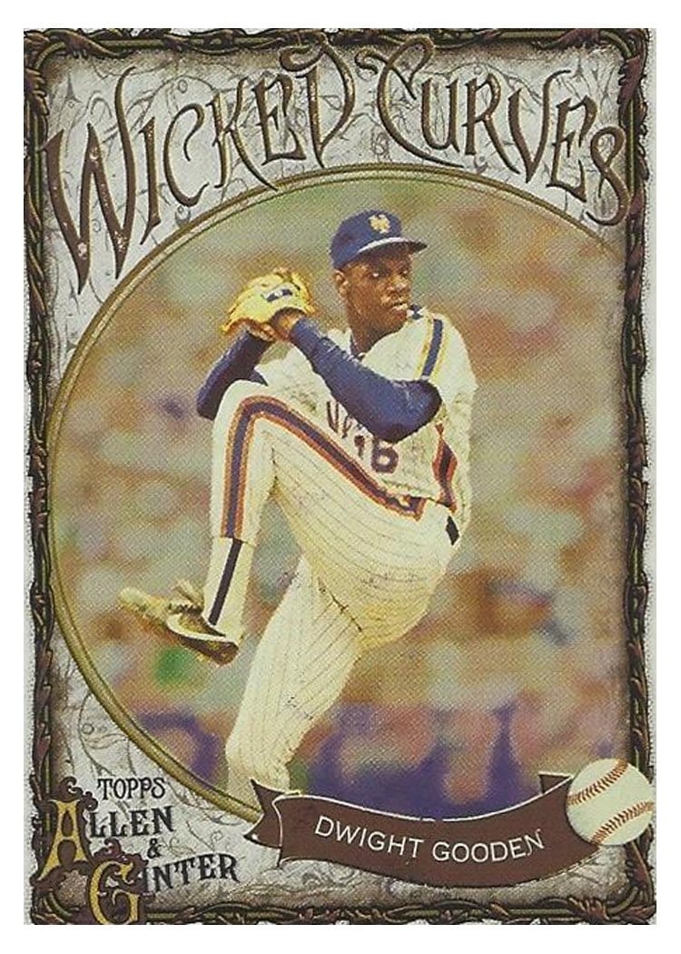2025 Topps Allen & Ginter Wicked Curves Dwight Gooden #WC-1