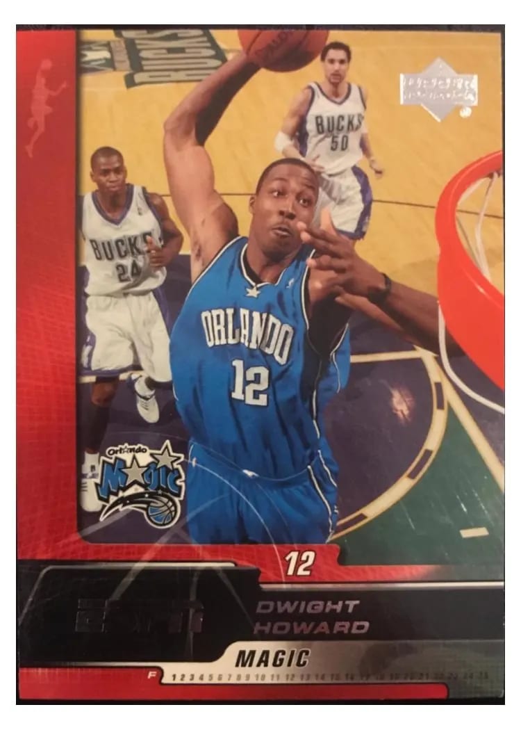 2005 Upper Deck ESPN Dwight Howard #61 card