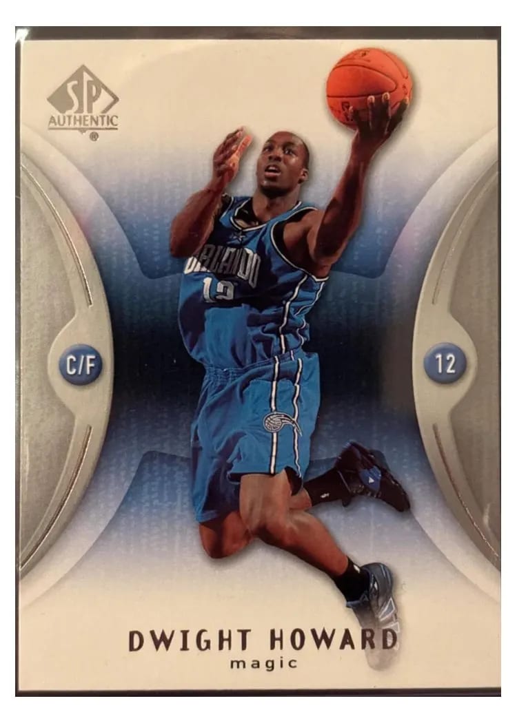2007 SP Authentic Dwight Howard #62 card