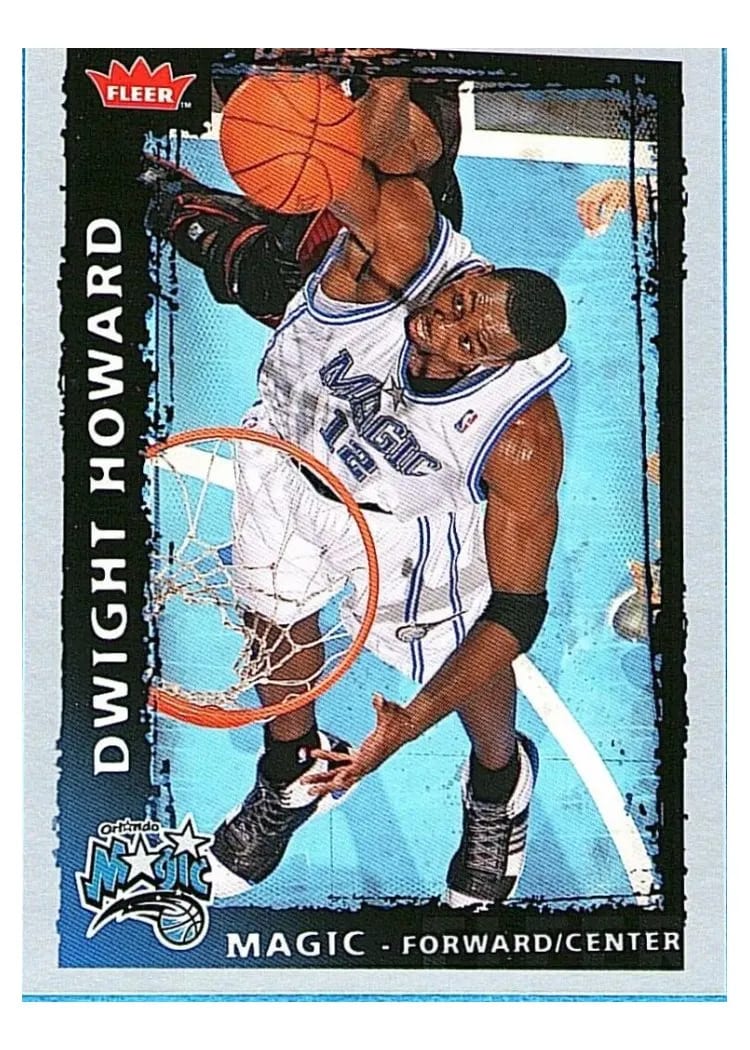2008 Fleer Dwight Howard #17 card