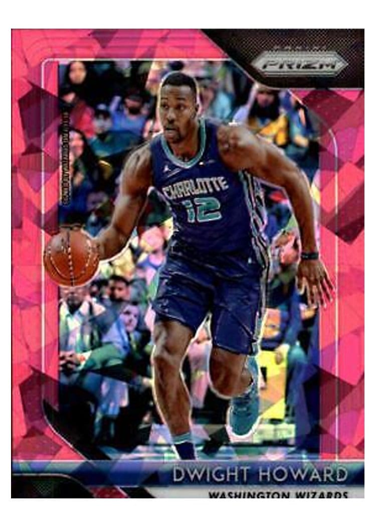2018-19 Panini Prizm Base Set Dwight Howard Pink Ice Prizm #293 card