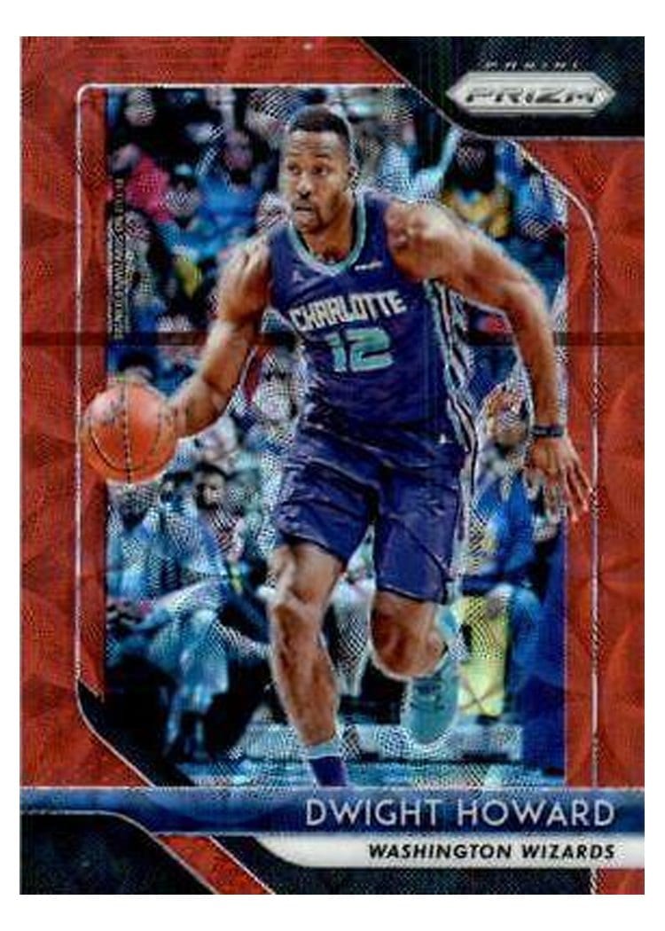 2018-19 Panini Prizm Base Set Dwight Howard Red Choice Prizm #293 card