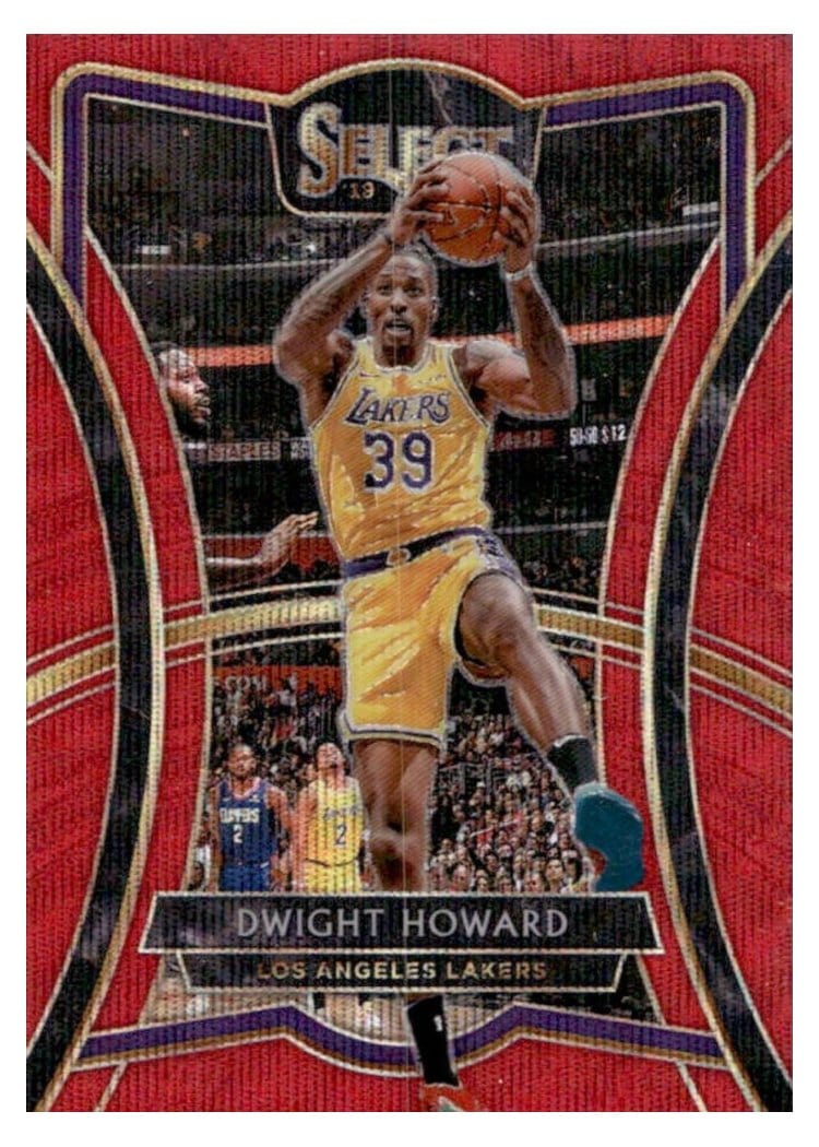 2019-20 Panini Select Base Set Dwight Howard #108 card