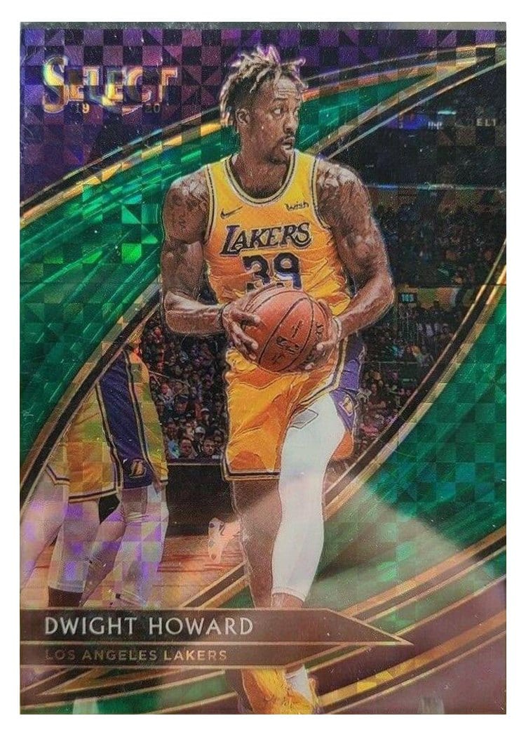 2019-20 Panini Select Base Set Dwight Howard #216 card