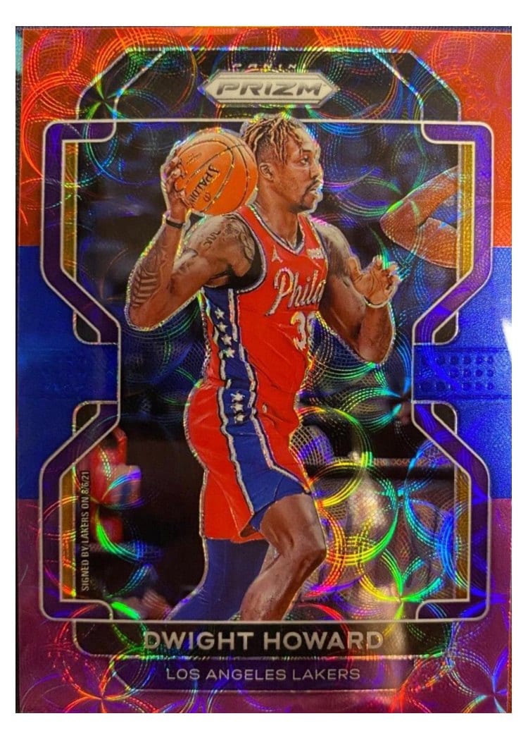 2021-22 Panini Prizm Base Set Dwight Howard #172 card