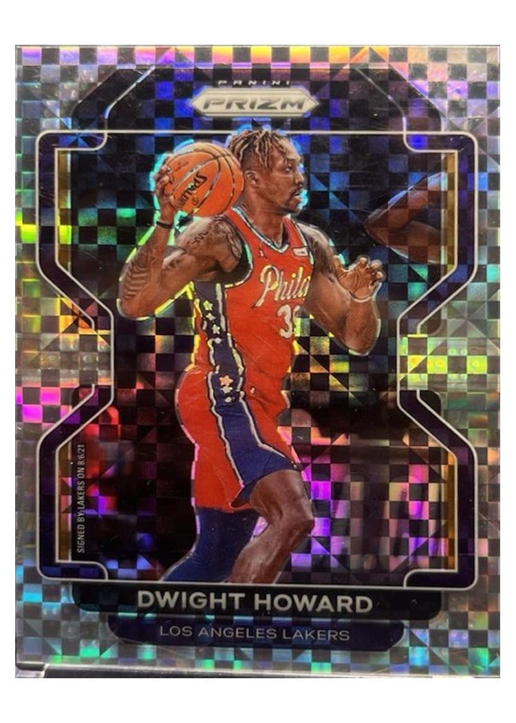 2021-22 Panini Prizm Base Set Dwight Howard #172 card