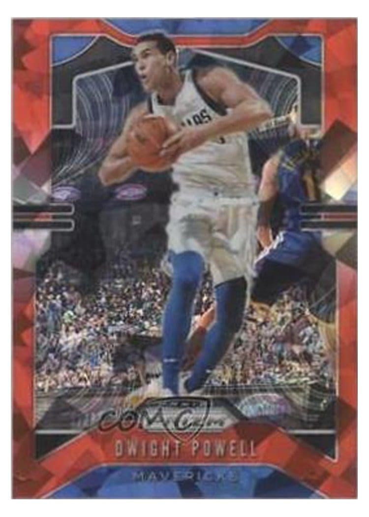 2019-20 Panini Prizm Base Set Dwight Powell #81 card