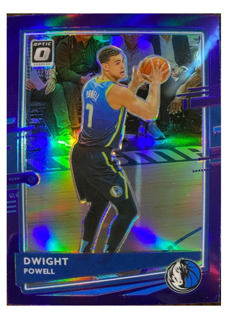 2020-21 Donruss Optic Base Set Dwight Powell #45 card
