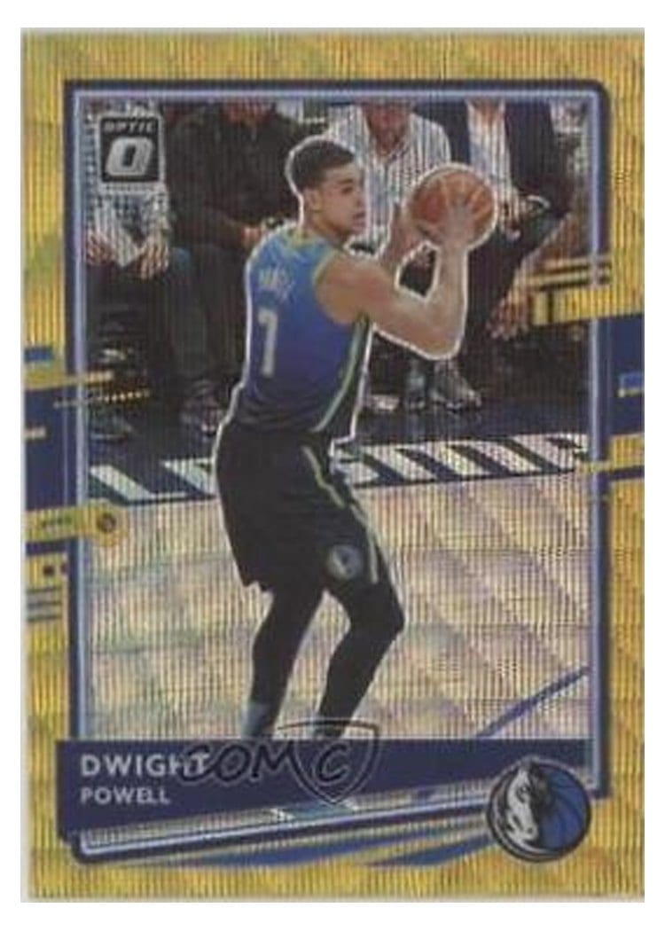 2020-21 Donruss Optic Base Set Dwight Powell #45 card