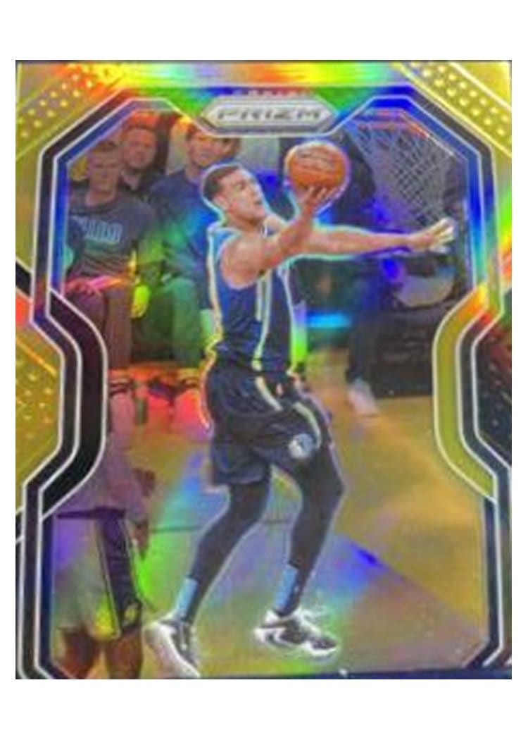 2020-21 Panini Prizm Base Set Dwight Powell Black Gold Prizm #83 card