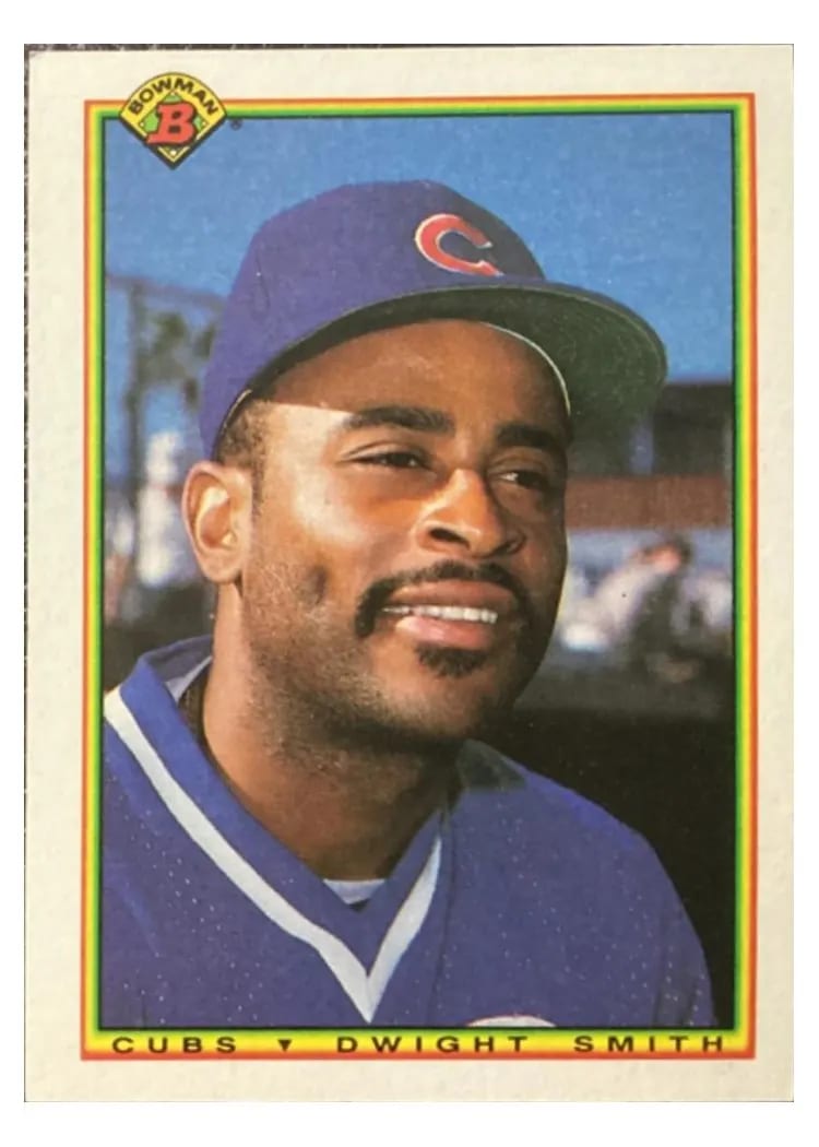 1990 Bowman Dwight Smith #32 card