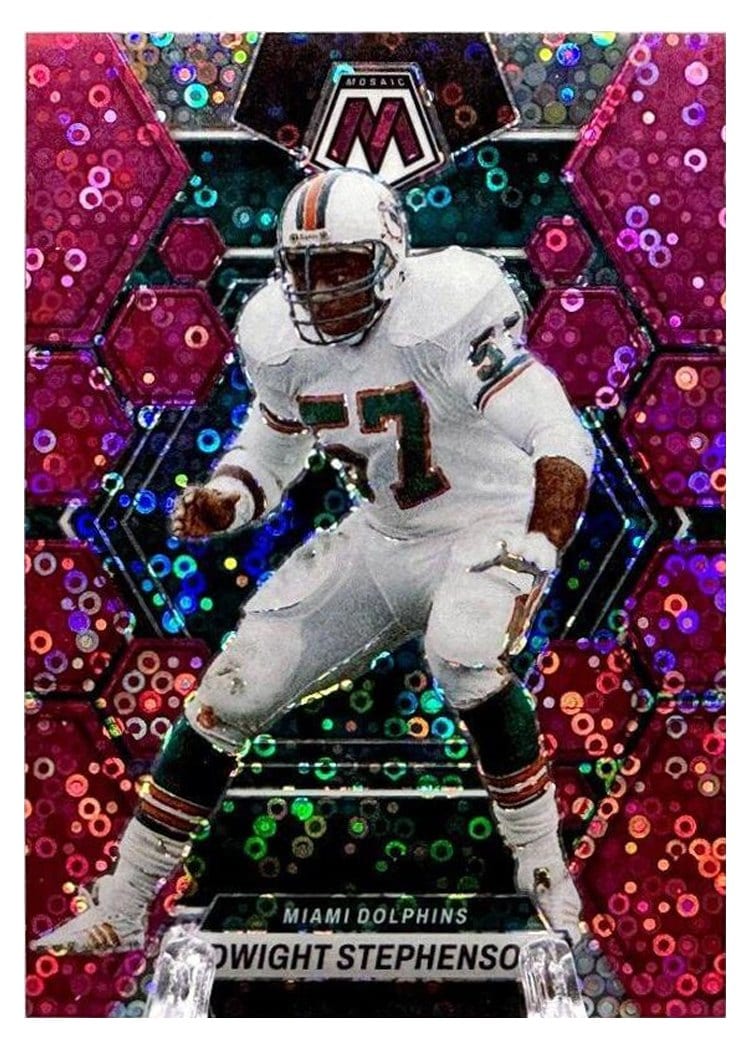 2023 Panini Mosaic Base Set Dwight Stephenson #148 card
