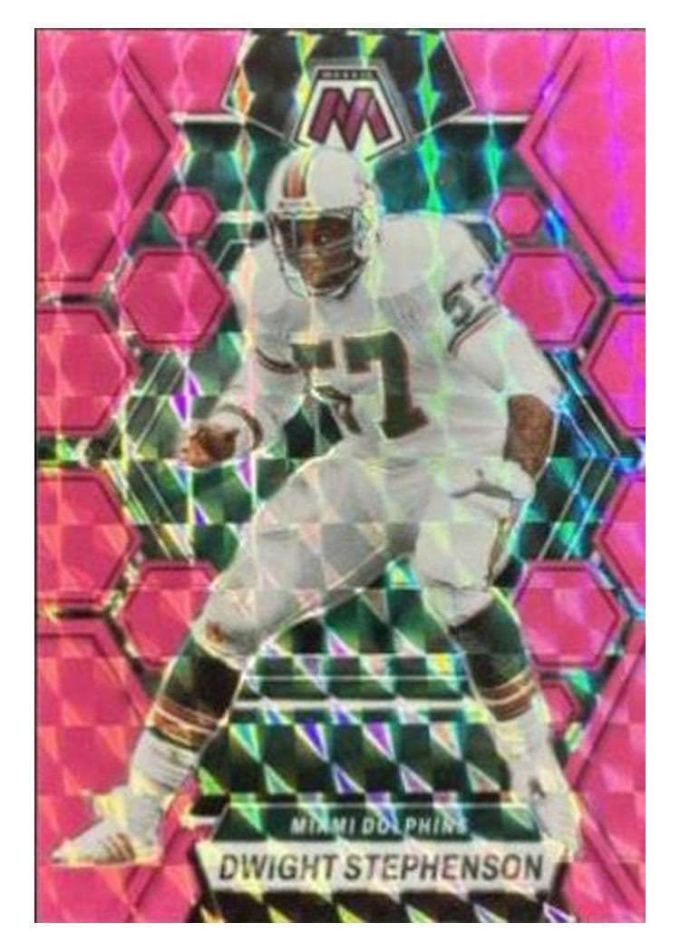 2023 Panini Mosaic Base Set Dwight Stephenson #148 card
