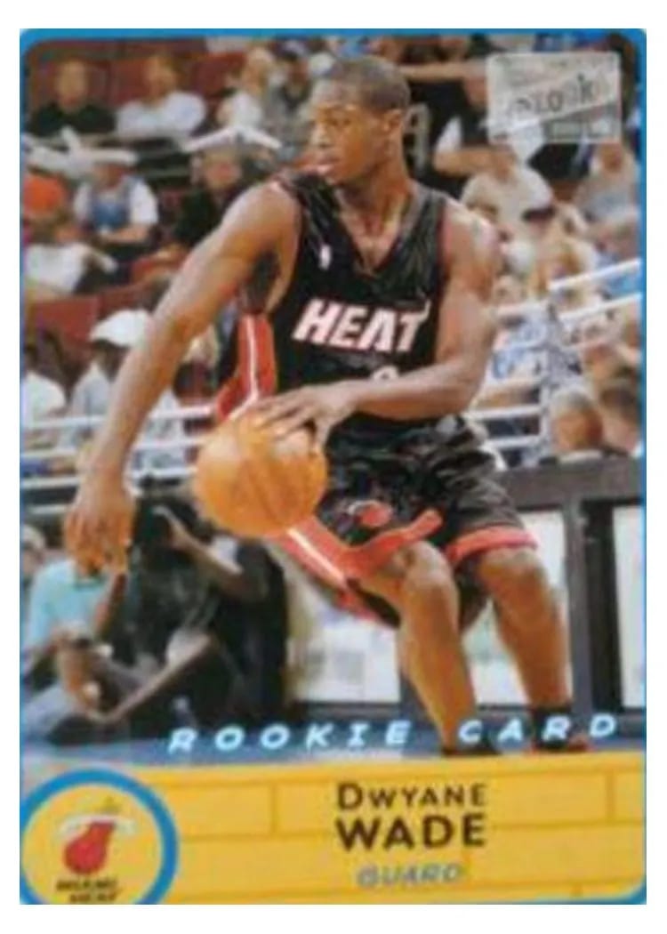 2003 Bazooka Dwyane Wade #252 card