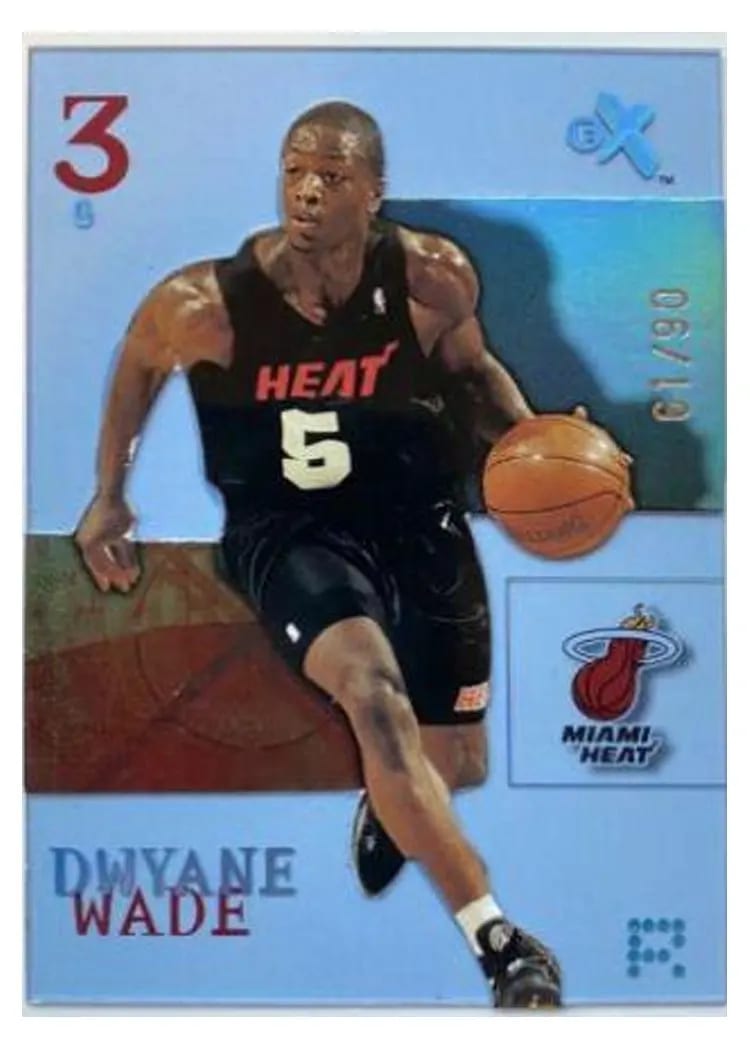 2003 Fleer E-X Dwyane Wade #90 card