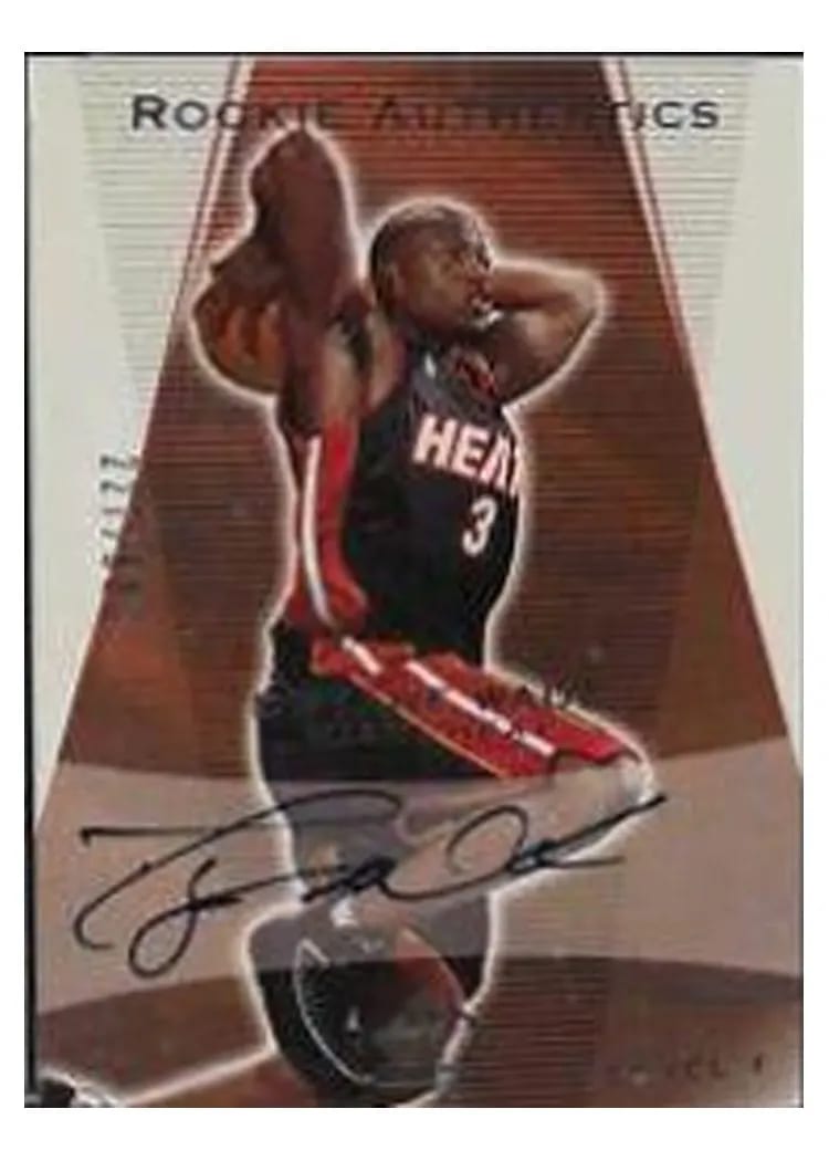 2003 SP Authentic Dwyane Wade #152 card