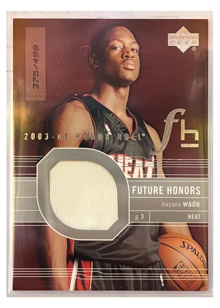 2003 Upper Deck Honor Roll Dwyane Wade #110 card