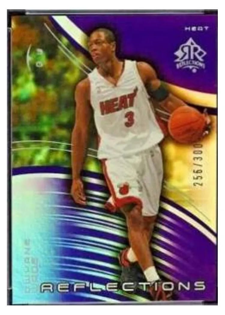 2003 Upper Deck Triple Dimensions Reflections Dwyane Wade #41 card
