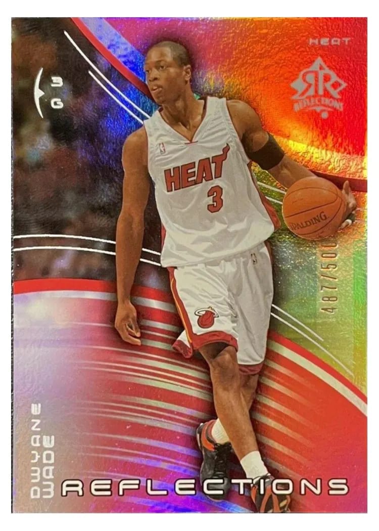 2003 Upper Deck Triple Dimensions Reflections Dwyane Wade #41 card