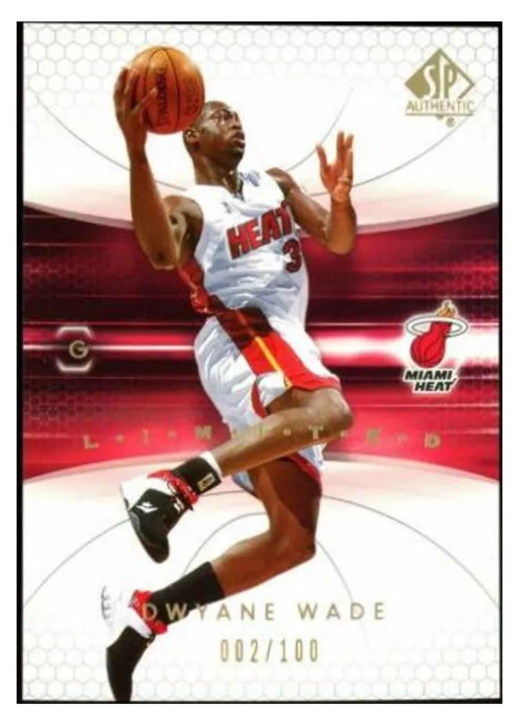 2004 SP Authentic Dwyane Wade #43 card
