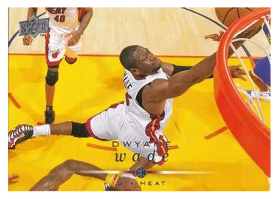 2008 Upper Deck Dwyane Wade #95 card