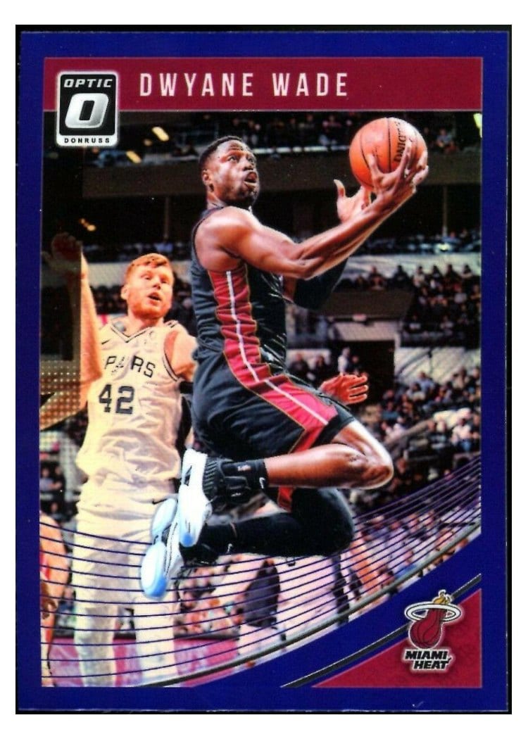 2018-19 Donruss Optic Base Set Dwyane Wade #15 card