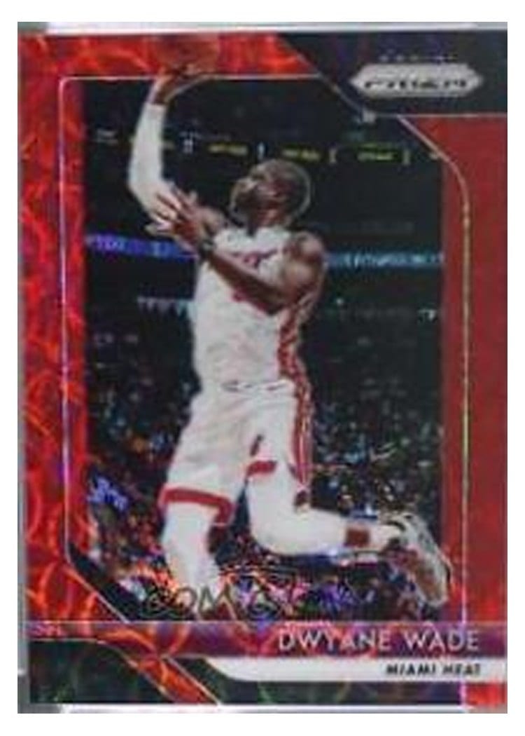 2018-19 Panini Prizm Base Set Dwyane Wade #206 card