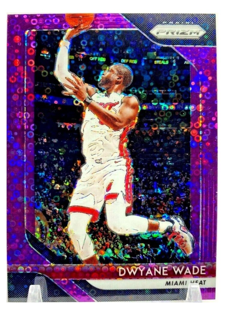 2018-19 Panini Prizm Base Set Dwyane Wade #206 card