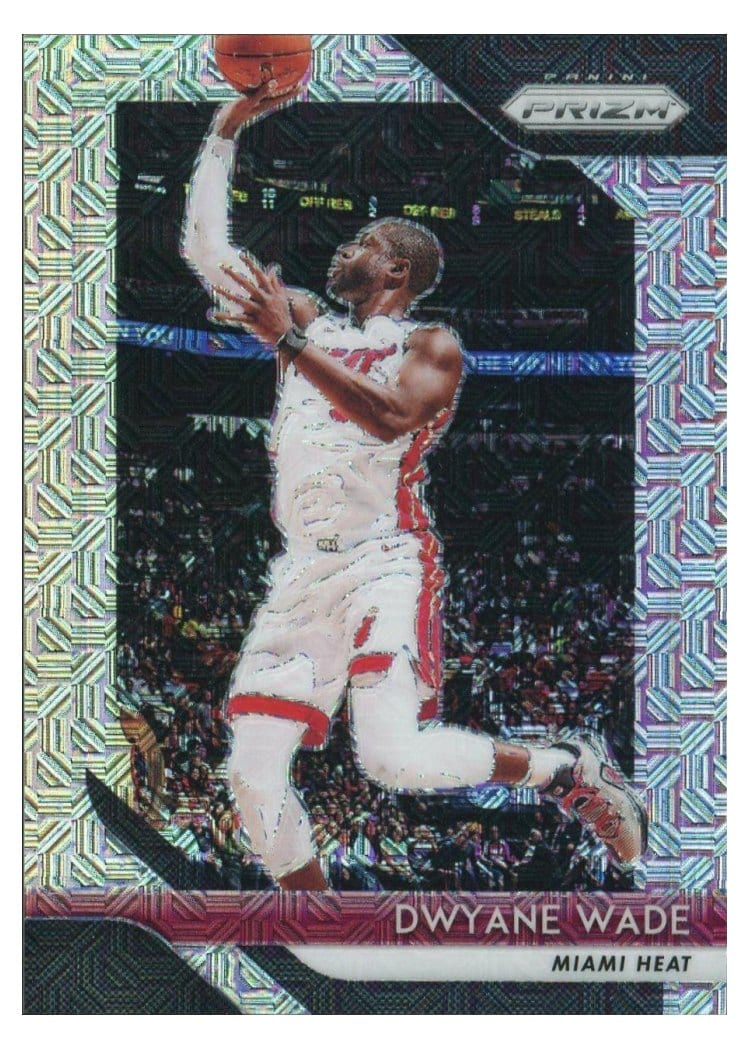 2018-19 Panini Prizm Base Set Dwyane Wade #206 card