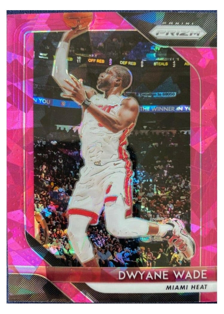 2018-19 Panini Prizm Base Set Dwyane Wade #206 card