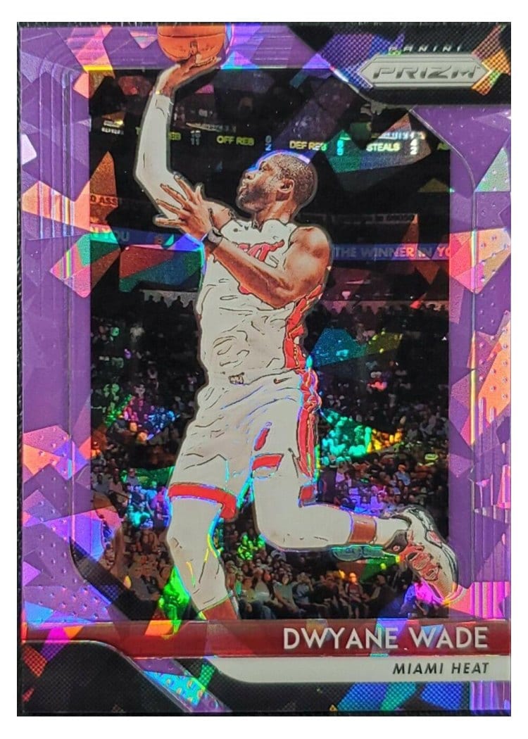 2018-19 Panini Prizm Base Set Dwyane Wade #206 card