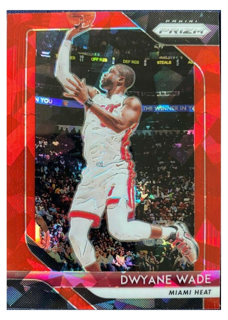 2018-19 Panini Prizm Base Set Dwyane Wade #206 card