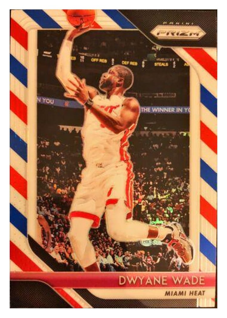 2018-19 Panini Prizm Base Set Dwyane Wade #206 card
