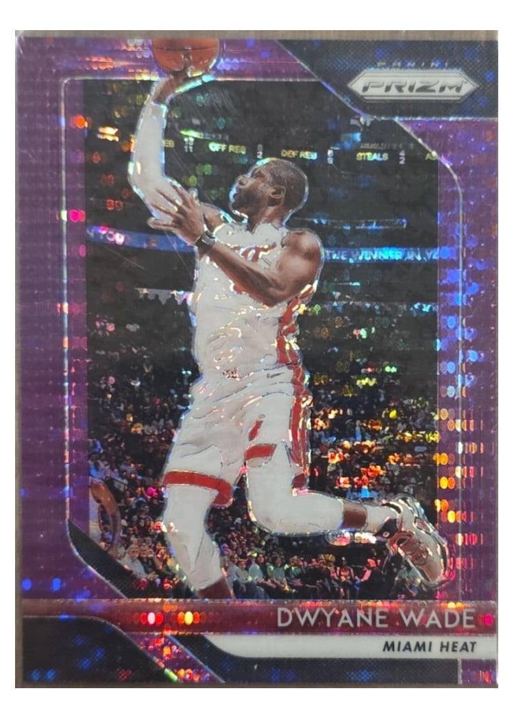 2018-19 Panini Prizm Base Set Dwyane Wade #206 card