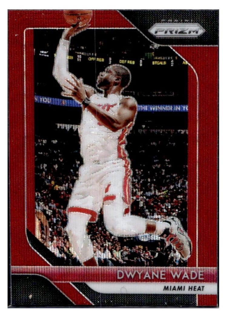2018-19 Panini Prizm Base Set Dwyane Wade #206 card