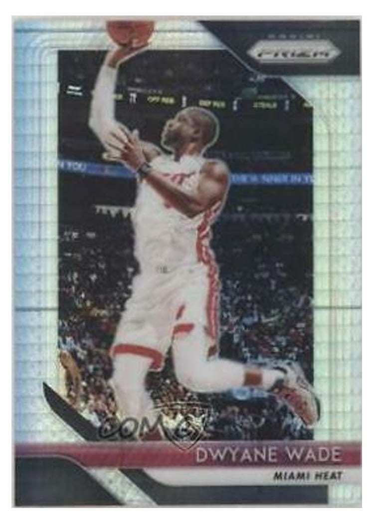2018-19 Panini Prizm Base Set Dwyane Wade #206 card