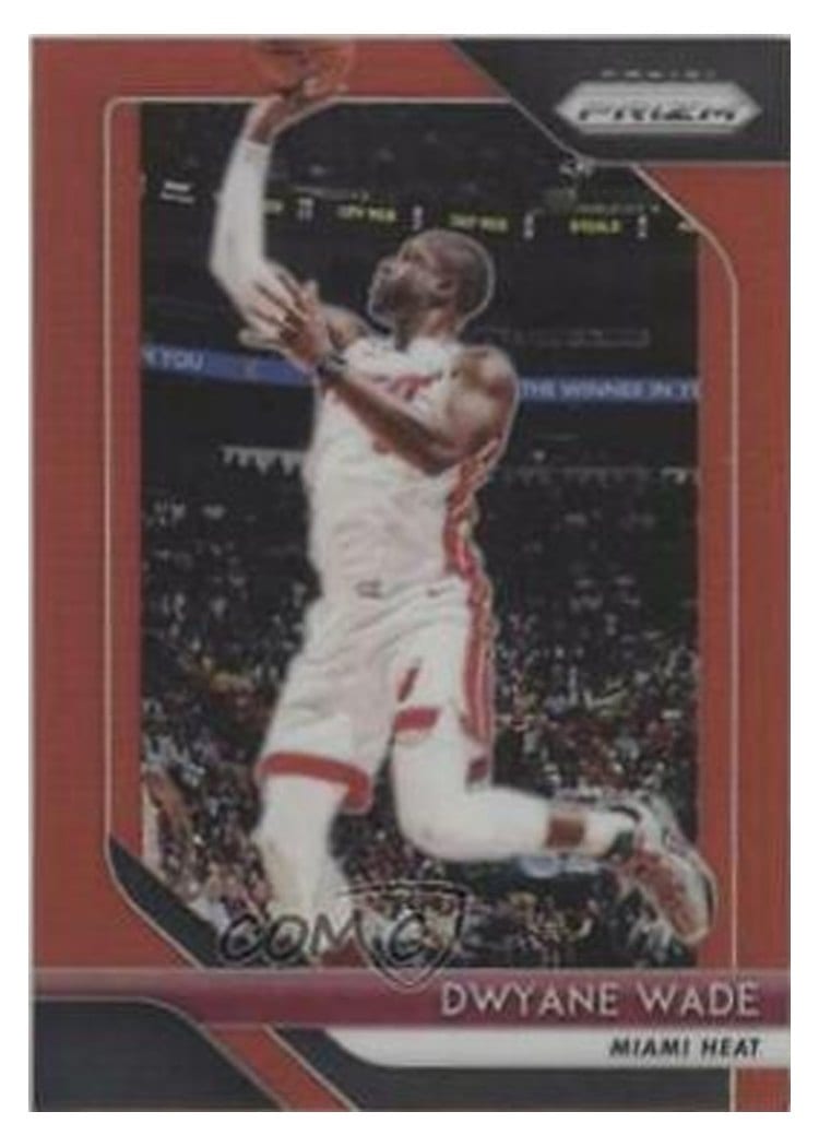 2018-19 Panini Prizm Base Set Dwyane Wade #206 card