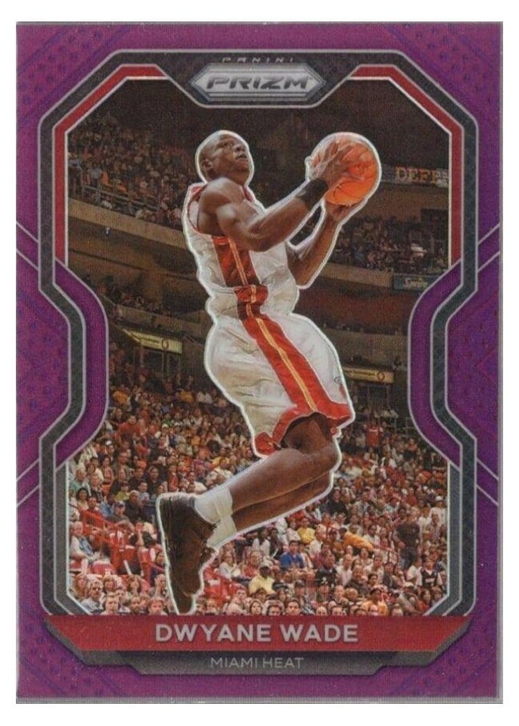 2020-21 Panini Prizm Base Set Dwyane Wade #195 card