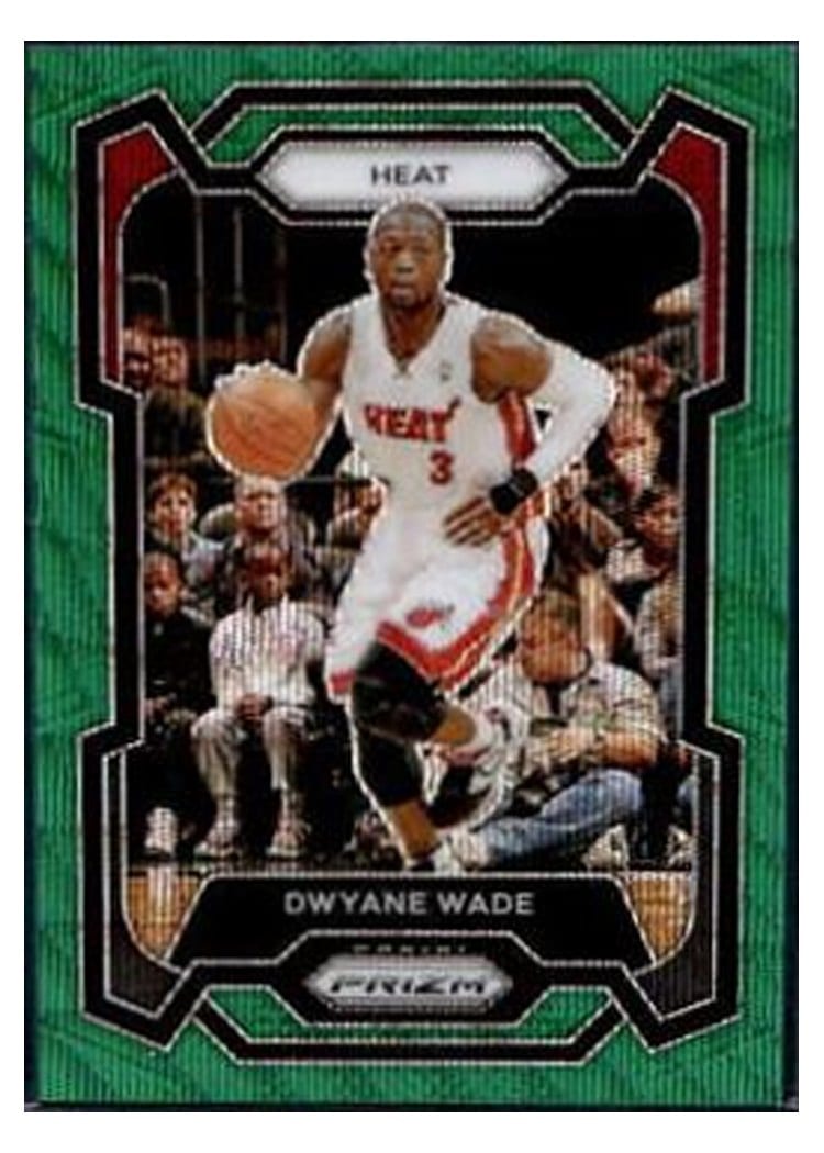 2023-24 Panini Prizm Base Set Dwyane Wade #182 card