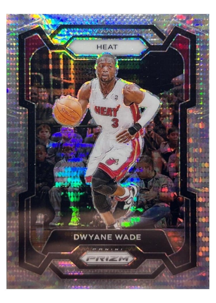 2023-24 Panini Prizm Base Set Dwyane Wade #182 card