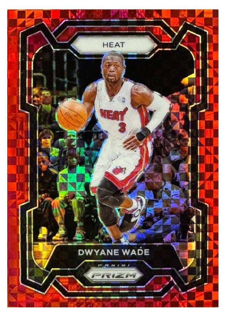 2023-24 Panini Prizm Base Set Dwyane Wade #182 card