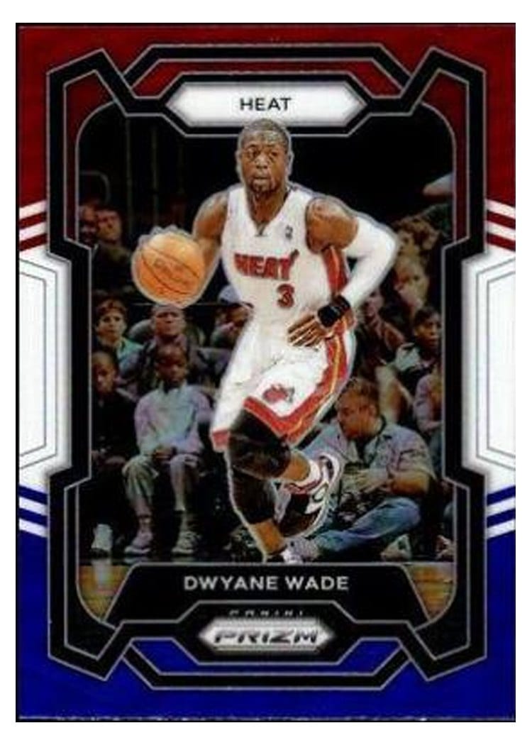 2023-24 Panini Prizm Base Set Dwyane Wade #182 card